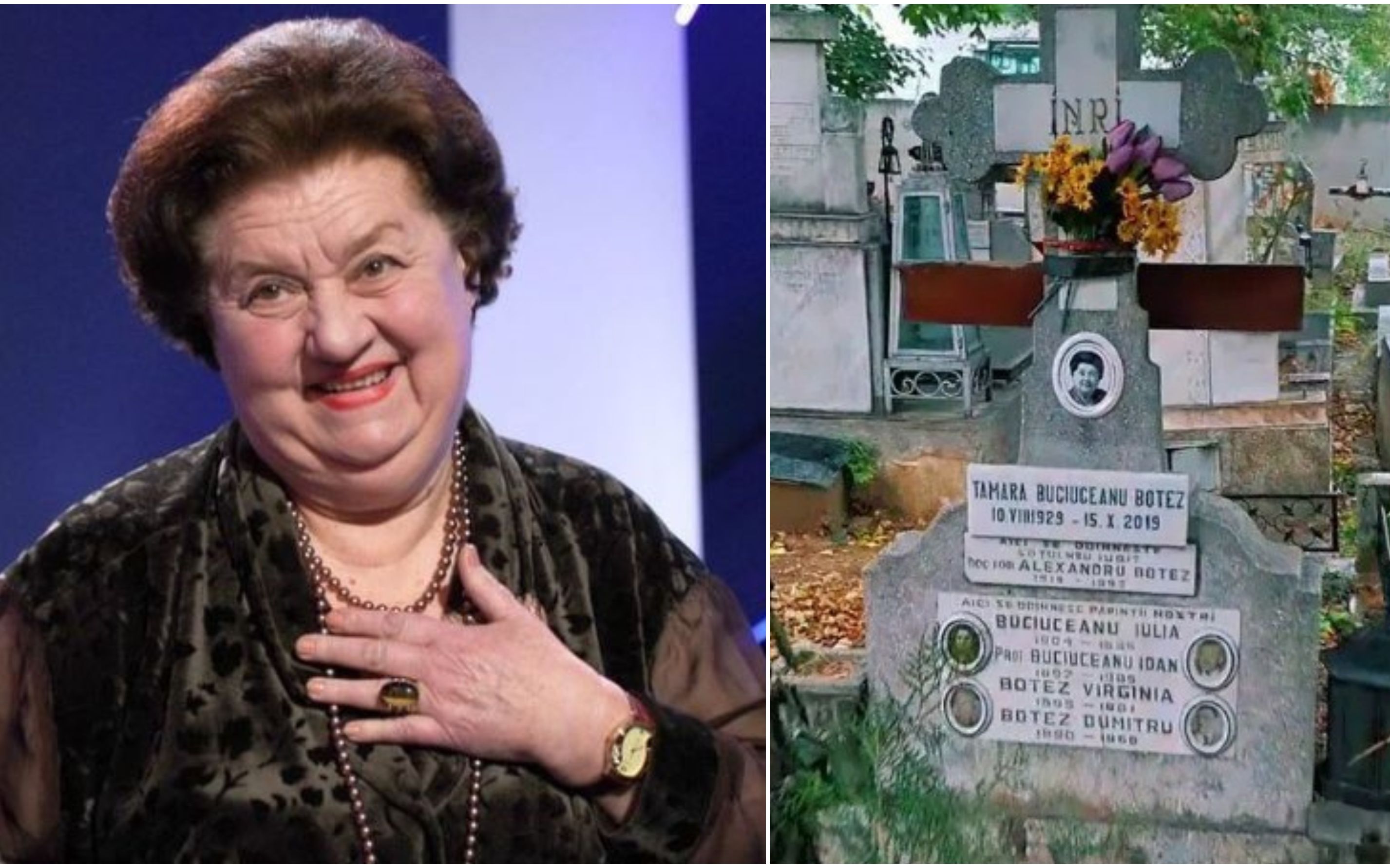 Imagini dezolante! Mormântul Tamarei Buciuceanu a ajuns o ruină! Cum arată astăzi locul de veci al actriței, la 5 ani de la moartea sa FOTO
